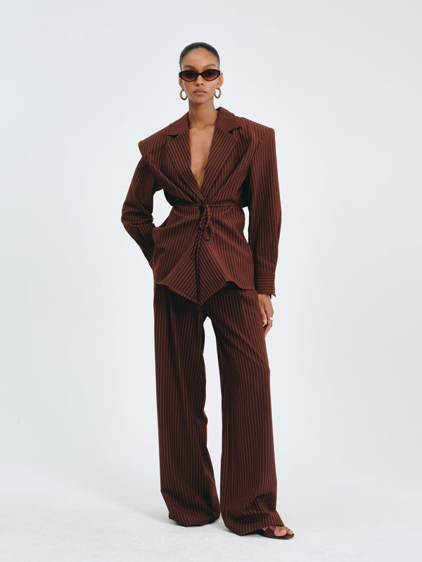 Cipher Pinstripe Trousers