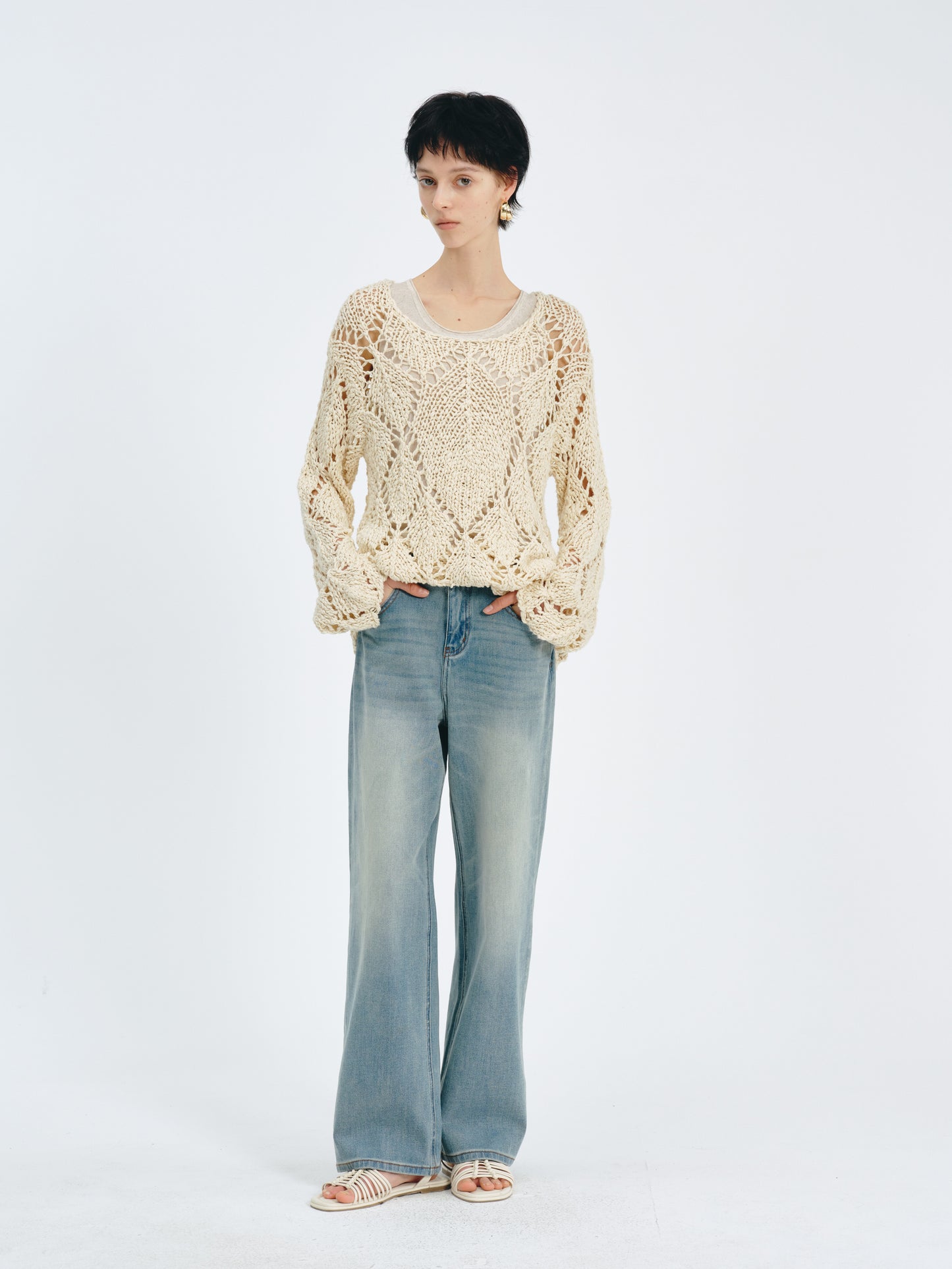 Aster Openwork Top