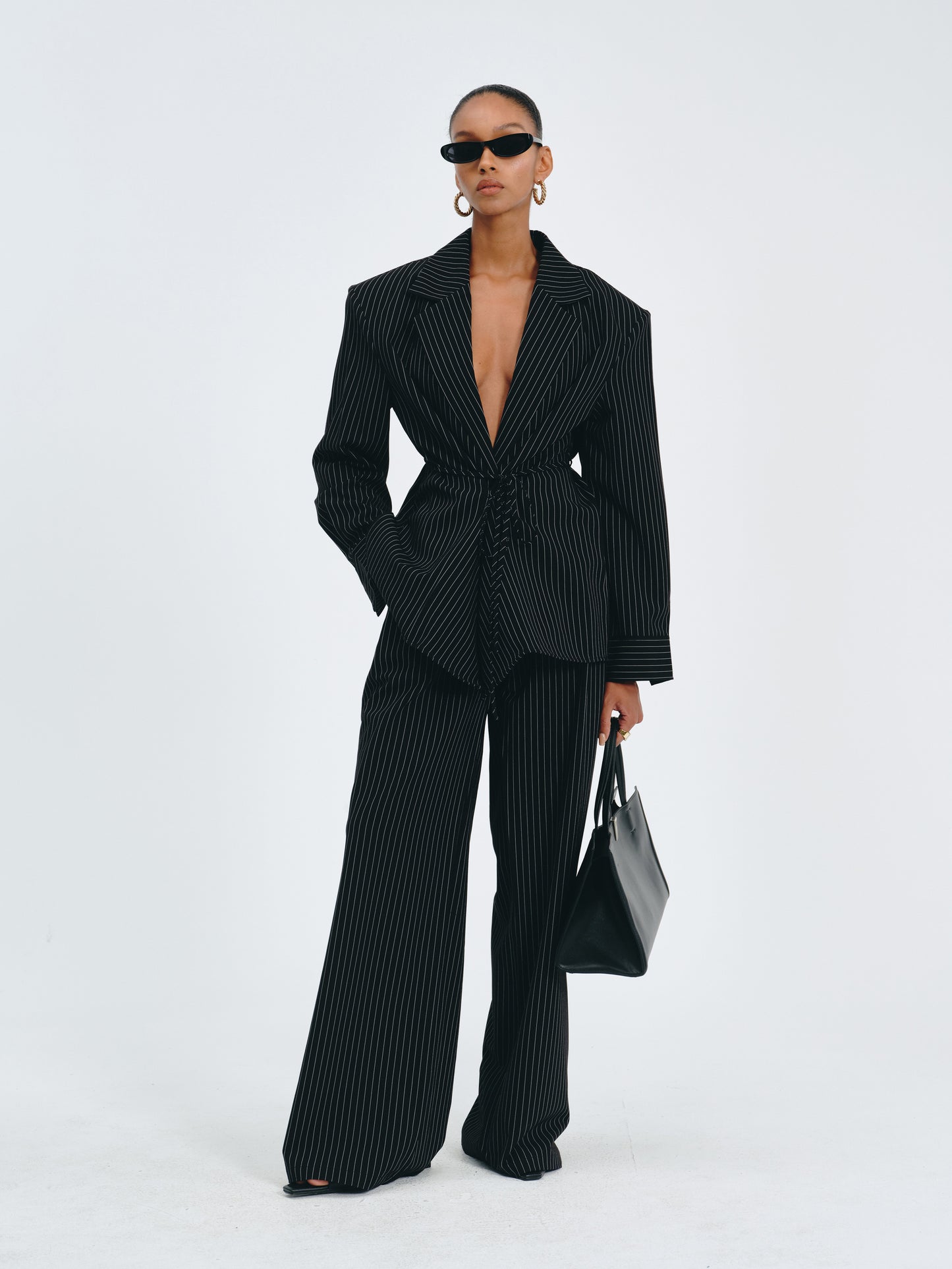 Cipher Pinstripe Trousers