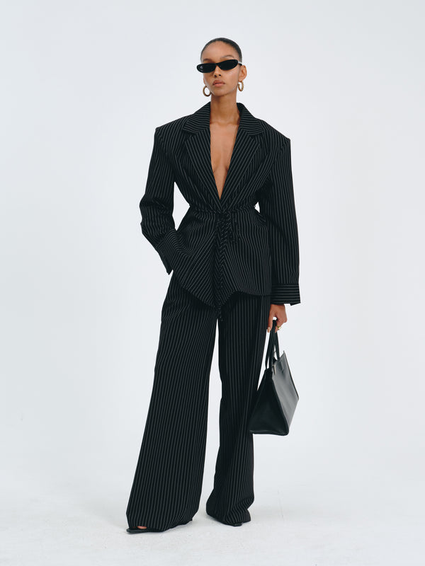 Cipher Pinstripe Trousers