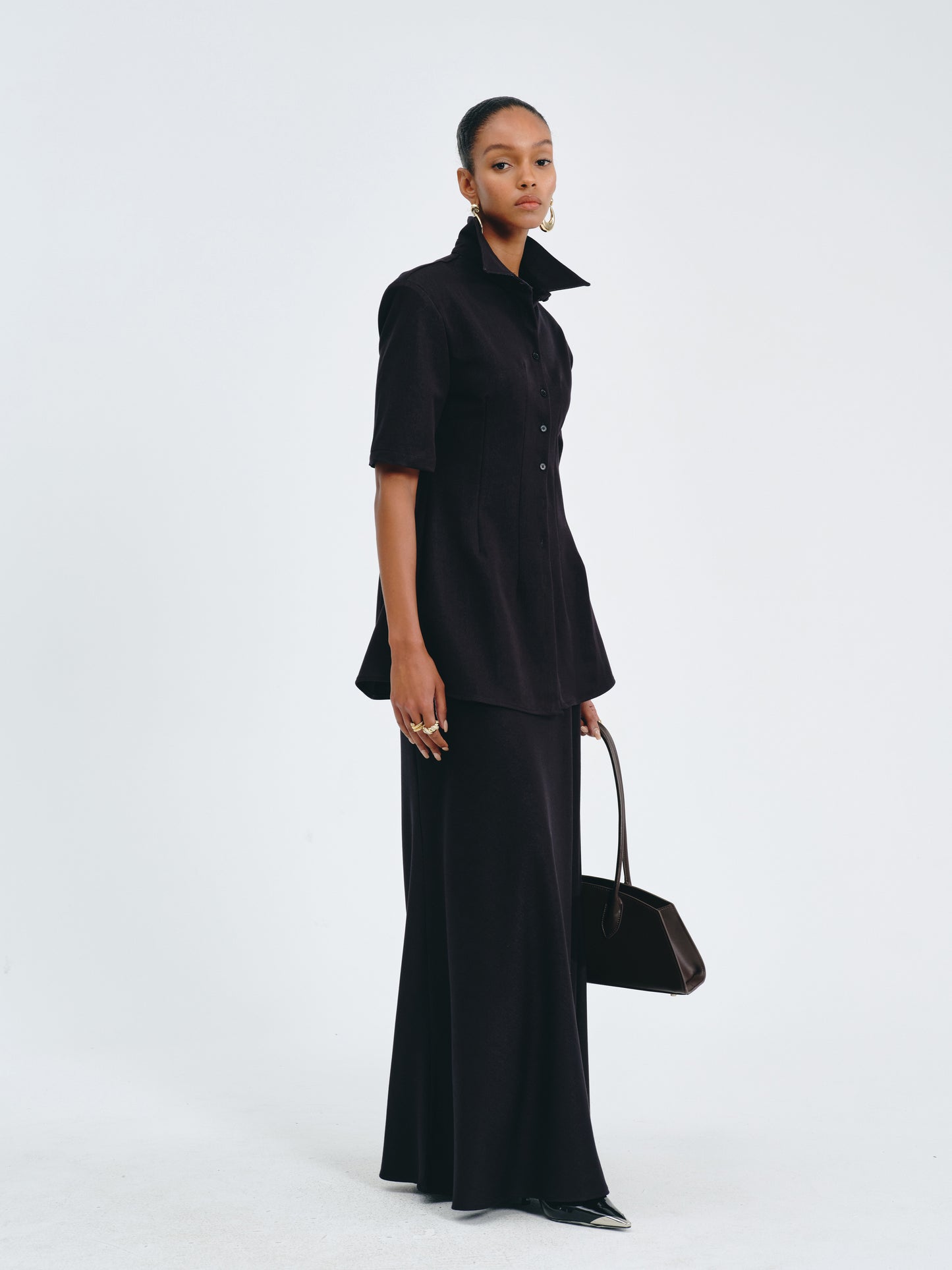 Nocturne Suiting Skirt