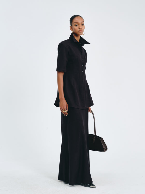 Nocturne Suiting Skirt