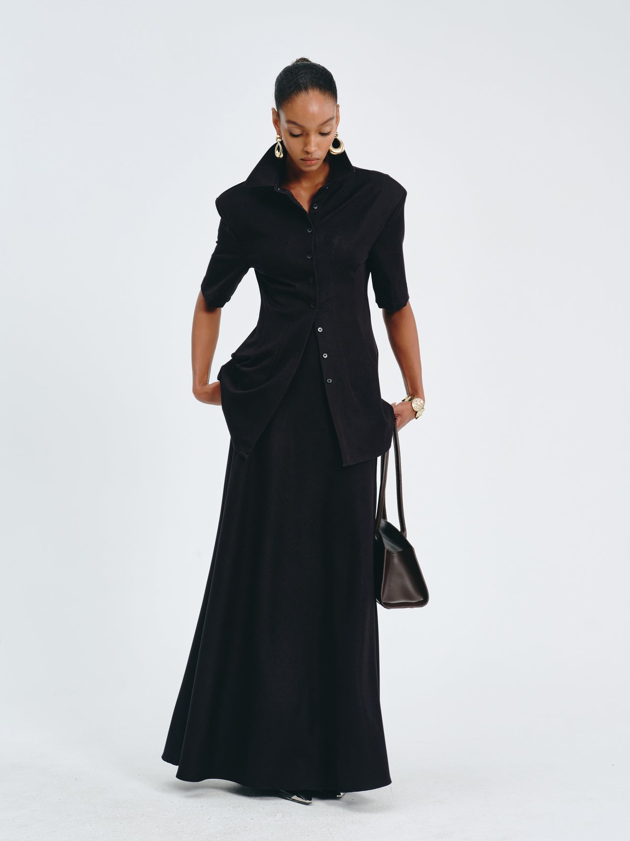 Nocturne Suiting Skirt
