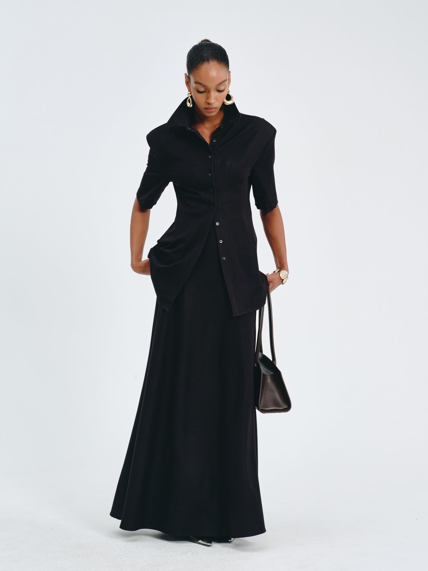 Nocturne Suiting Skirt