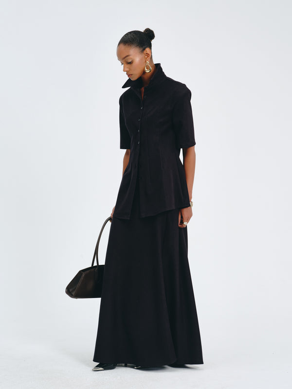 Nocturne Suiting Skirt