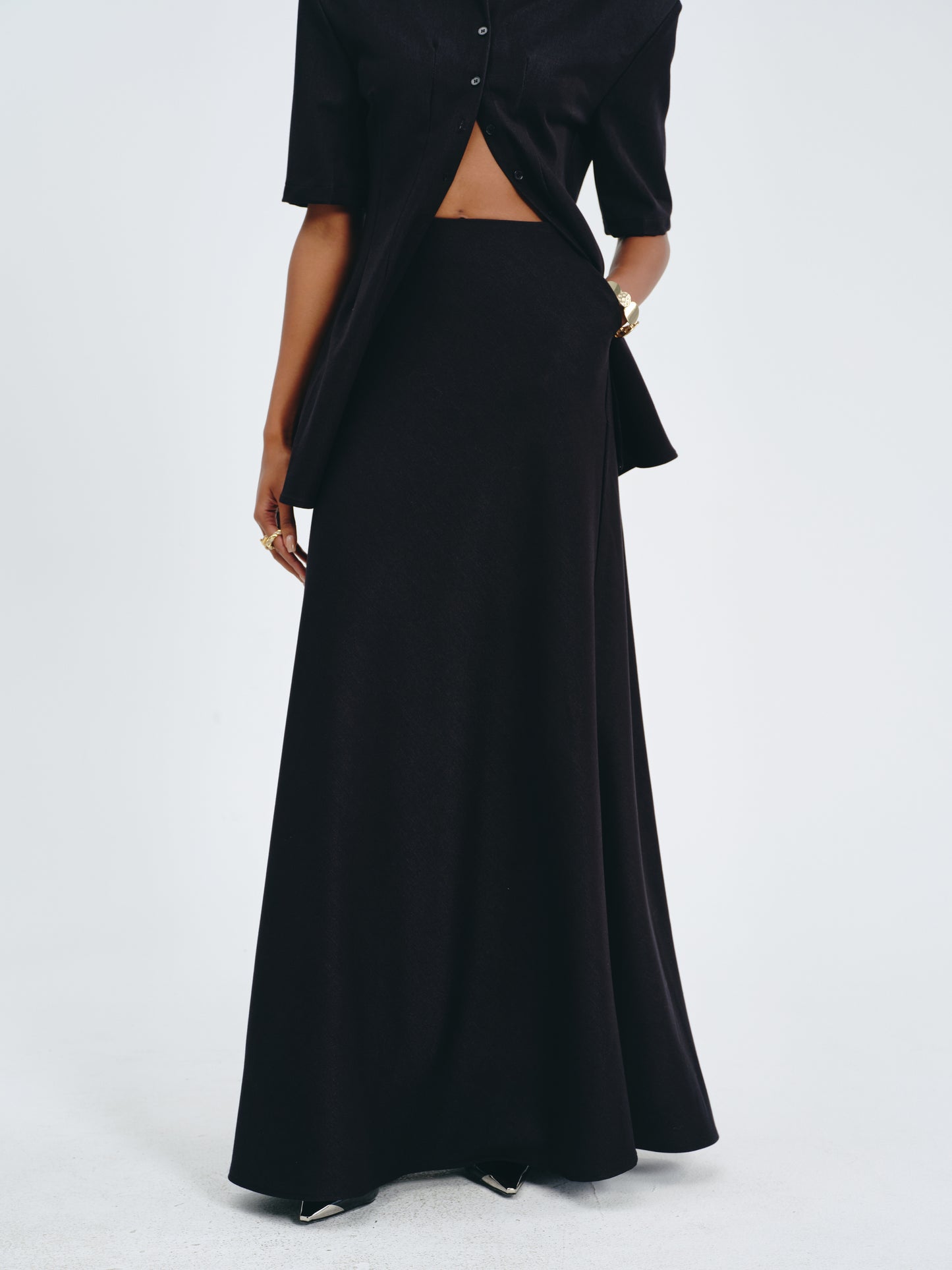 Nocturne Suiting Skirt