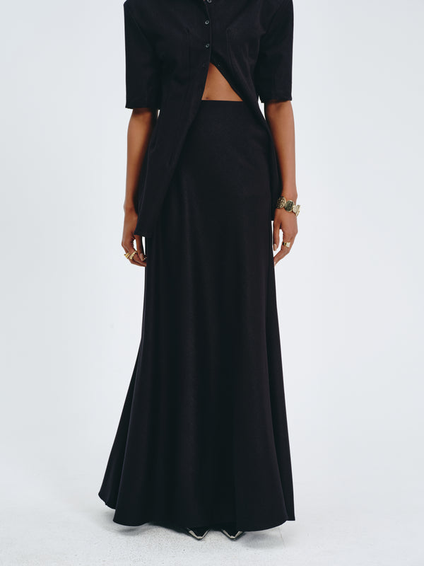 Nocturne Suiting Skirt