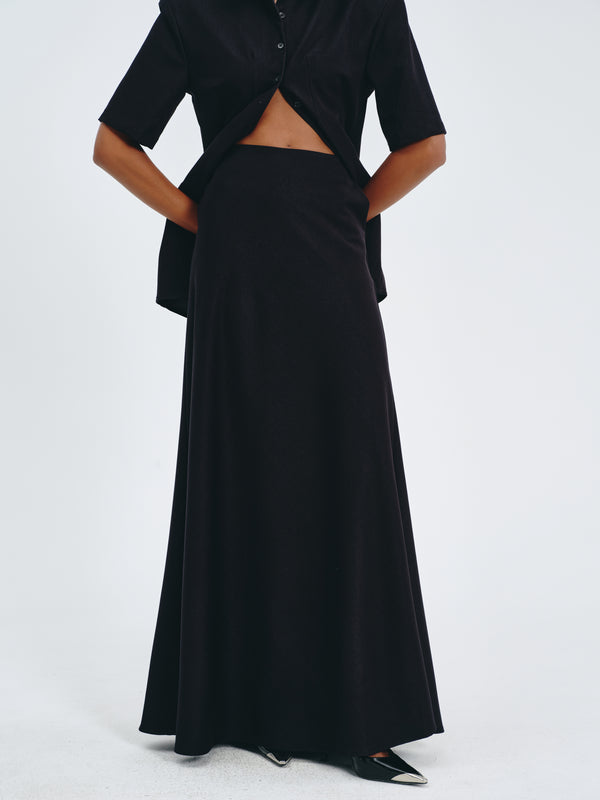 Nocturne Suiting Skirt