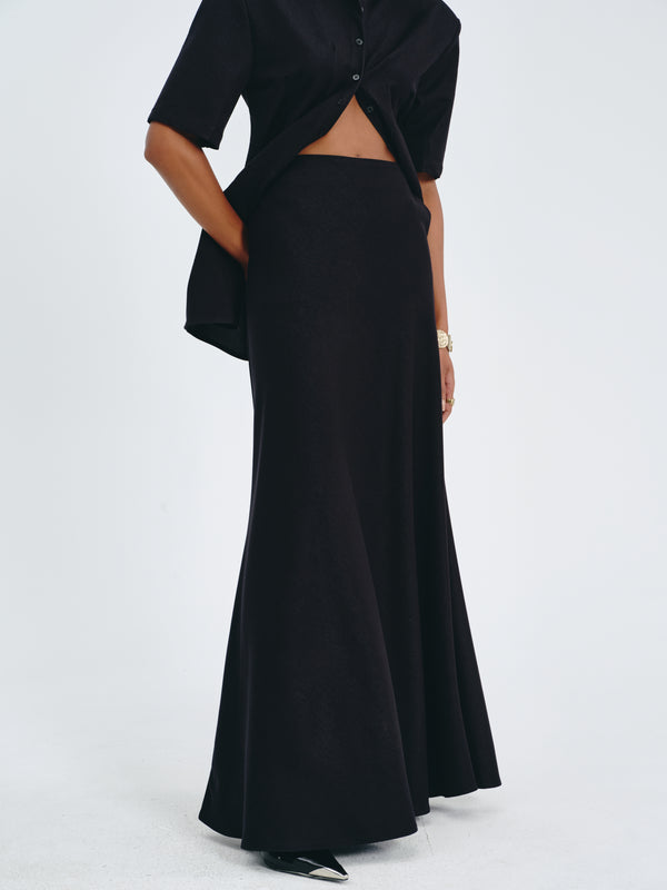 Nocturne Suiting Skirt