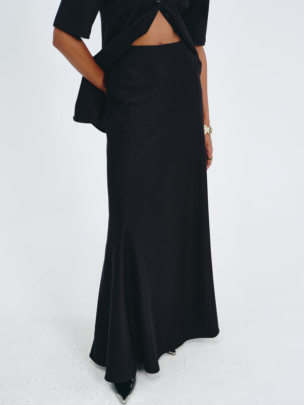 Nocturne Suiting Skirt