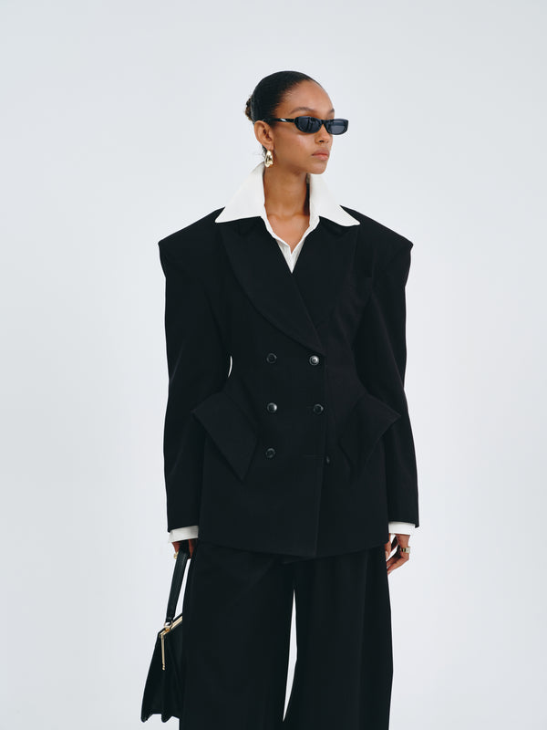 Sculpted Peak Blazer