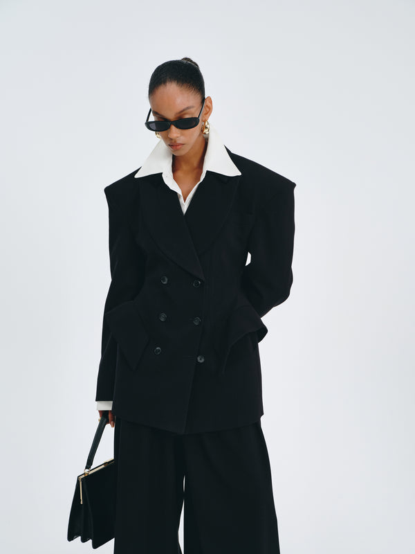 Sculpted Peak Blazer