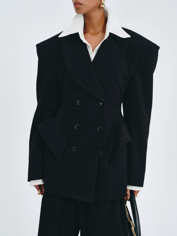 Sculpted Peak Blazer