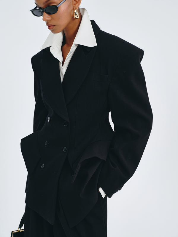 Sculpted Peak Blazer