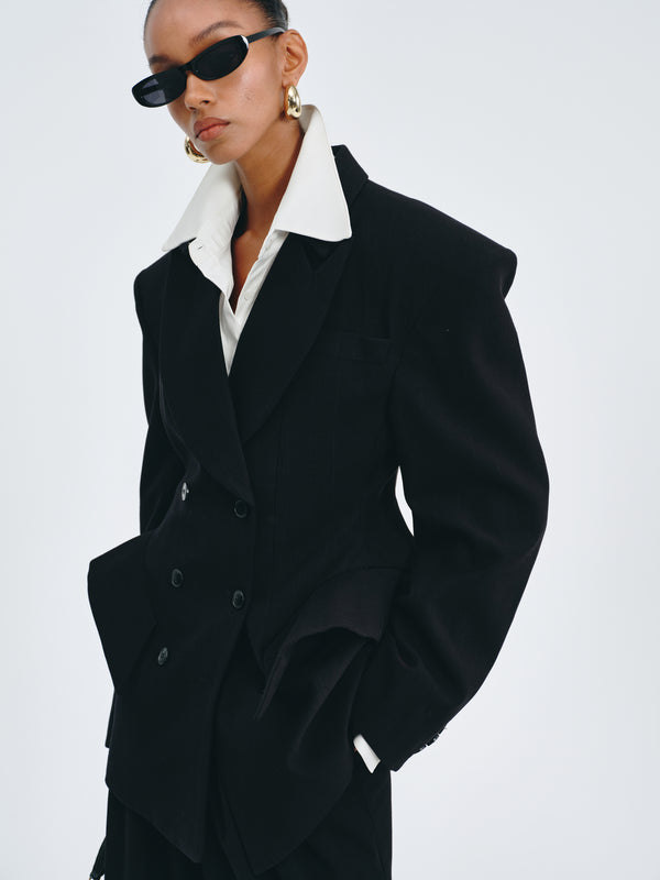 Sculpted Peak Blazer