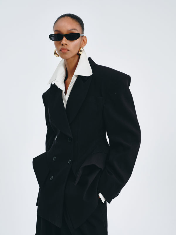 Sculpted Peak Blazer