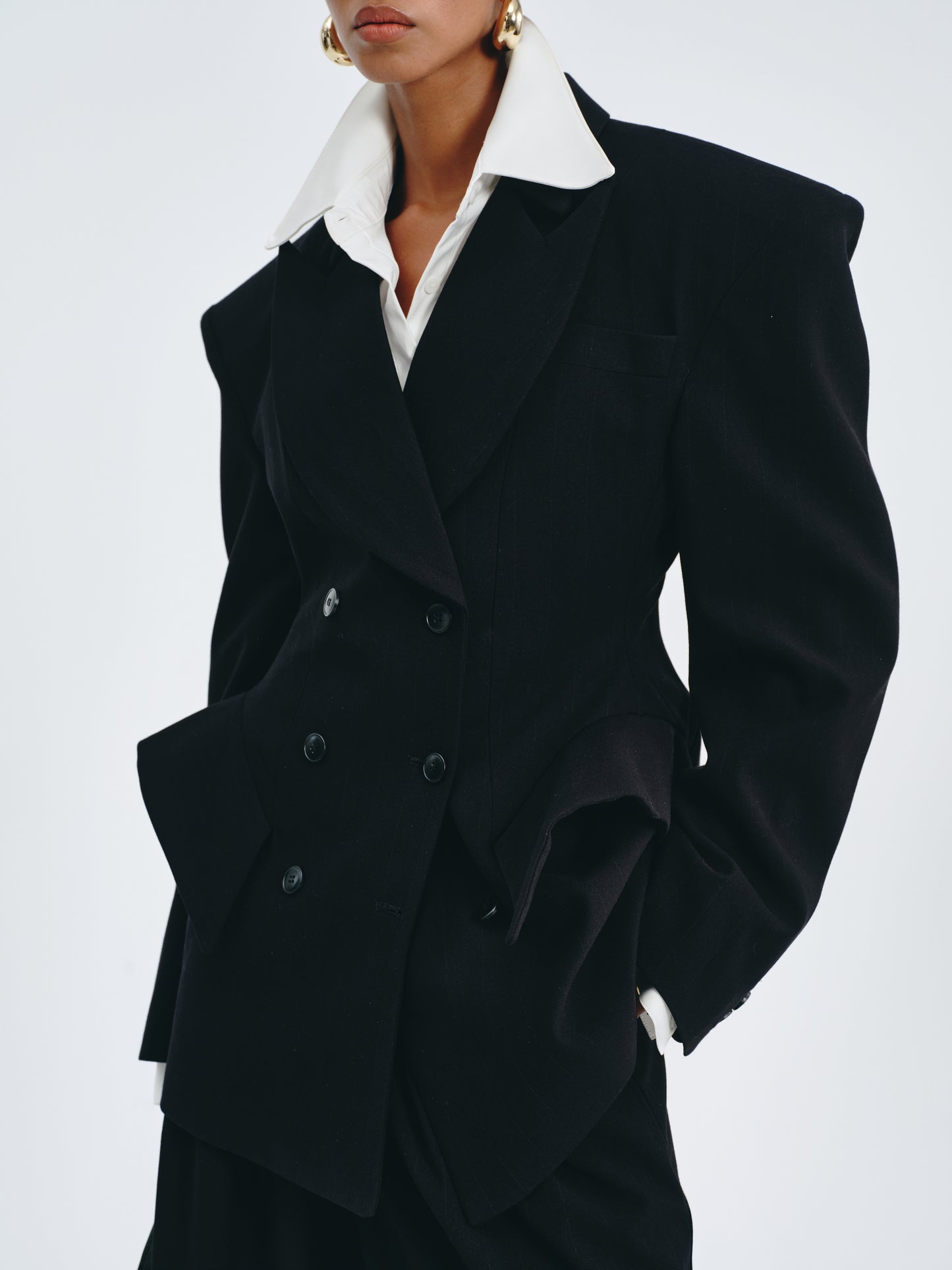 Sculpted Peak Blazer
