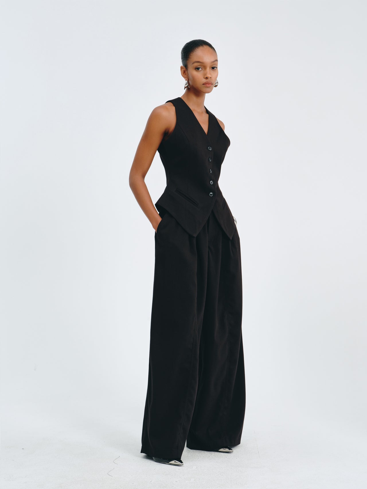 Fluid Tailored Trousers