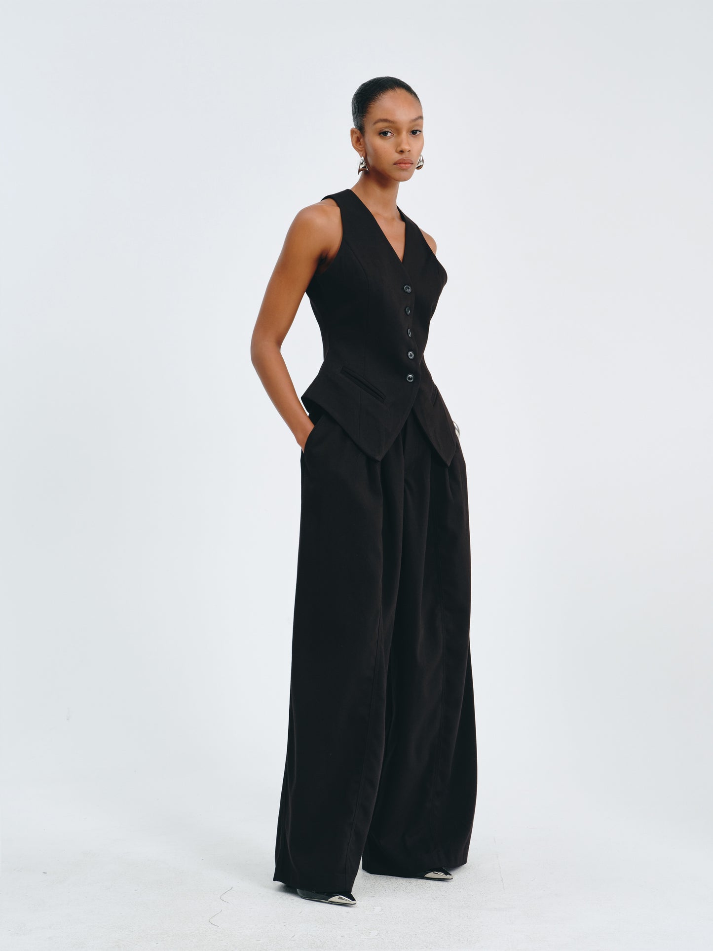 Fluid Tailored Trousers