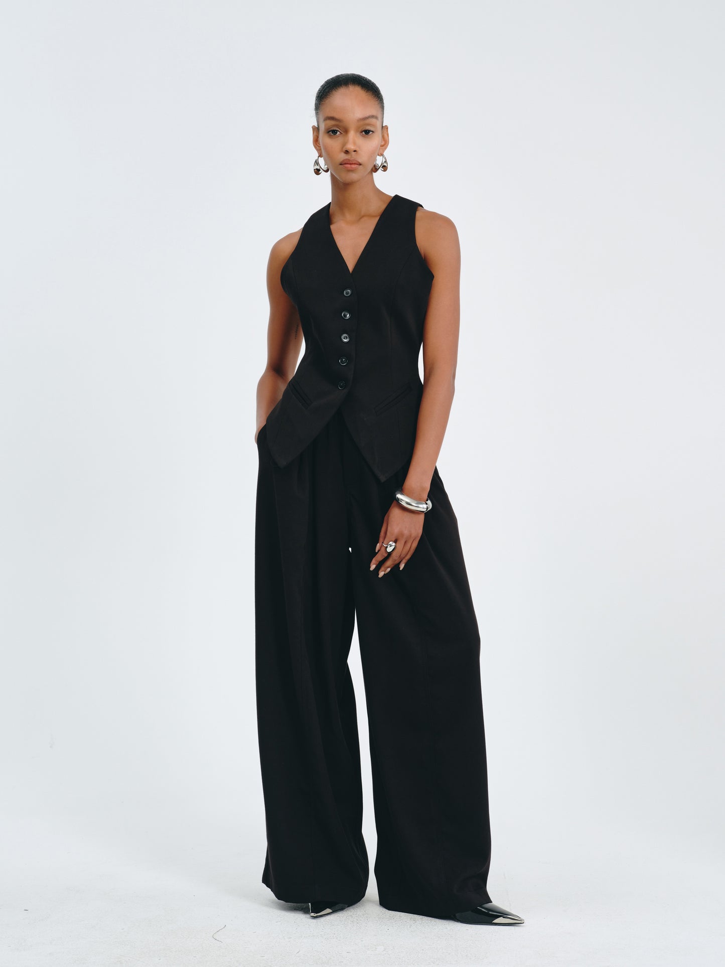 Fluid Tailored Trousers