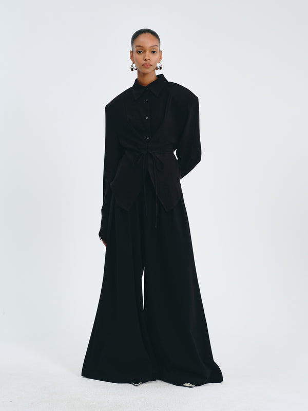 Western Tie-Front Shirt