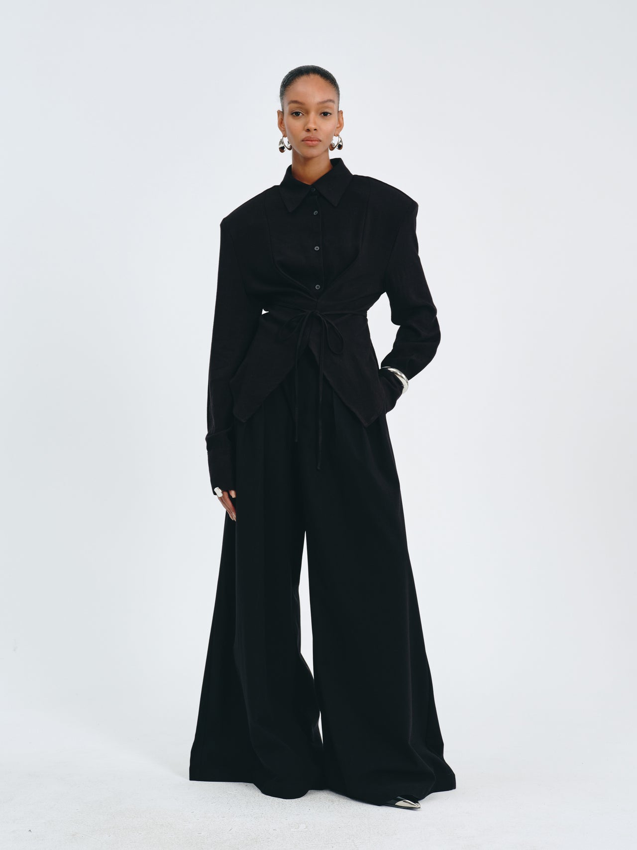 Western Tie-Front Shirt