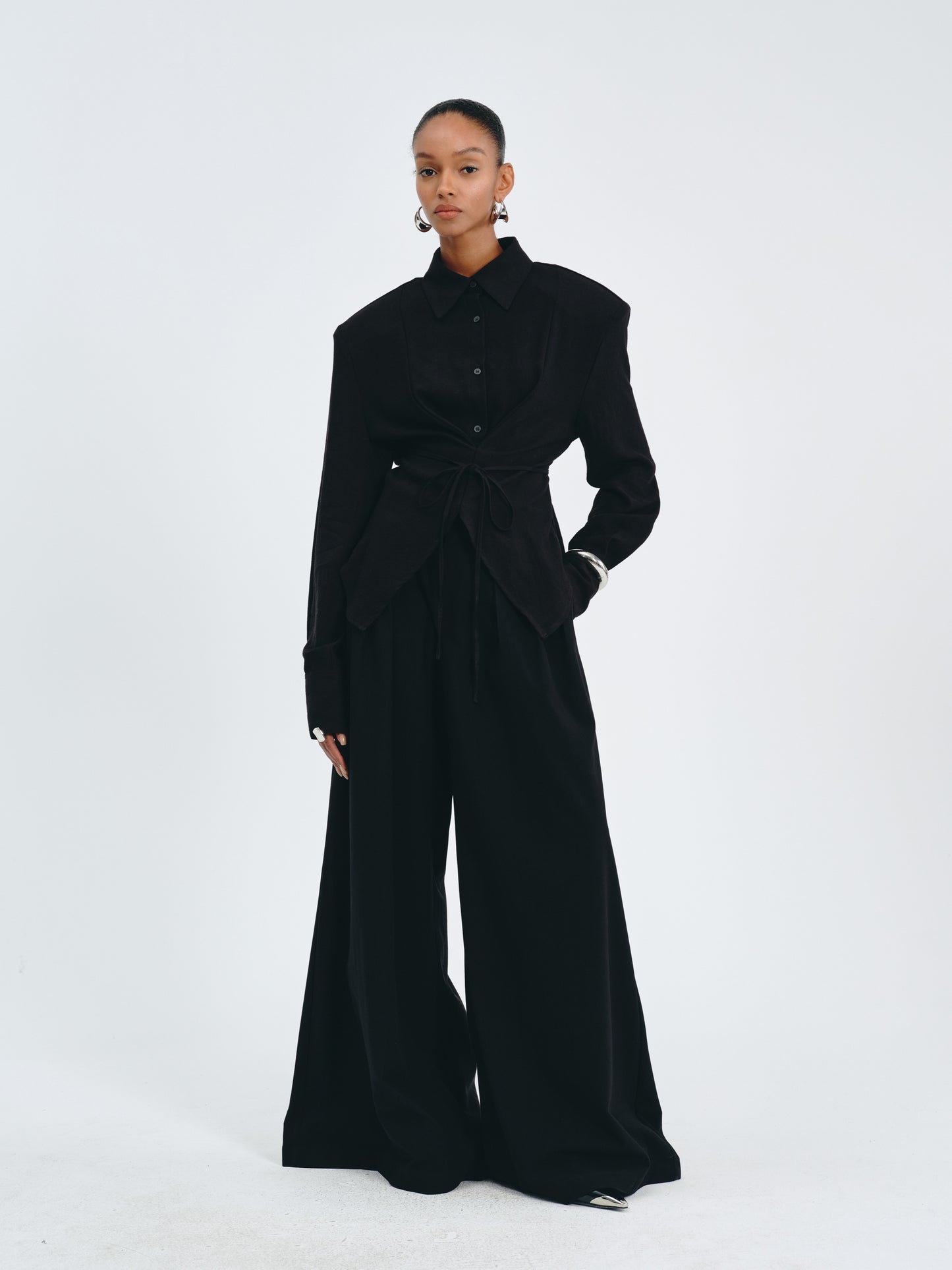 Western Tie-Front Shirt