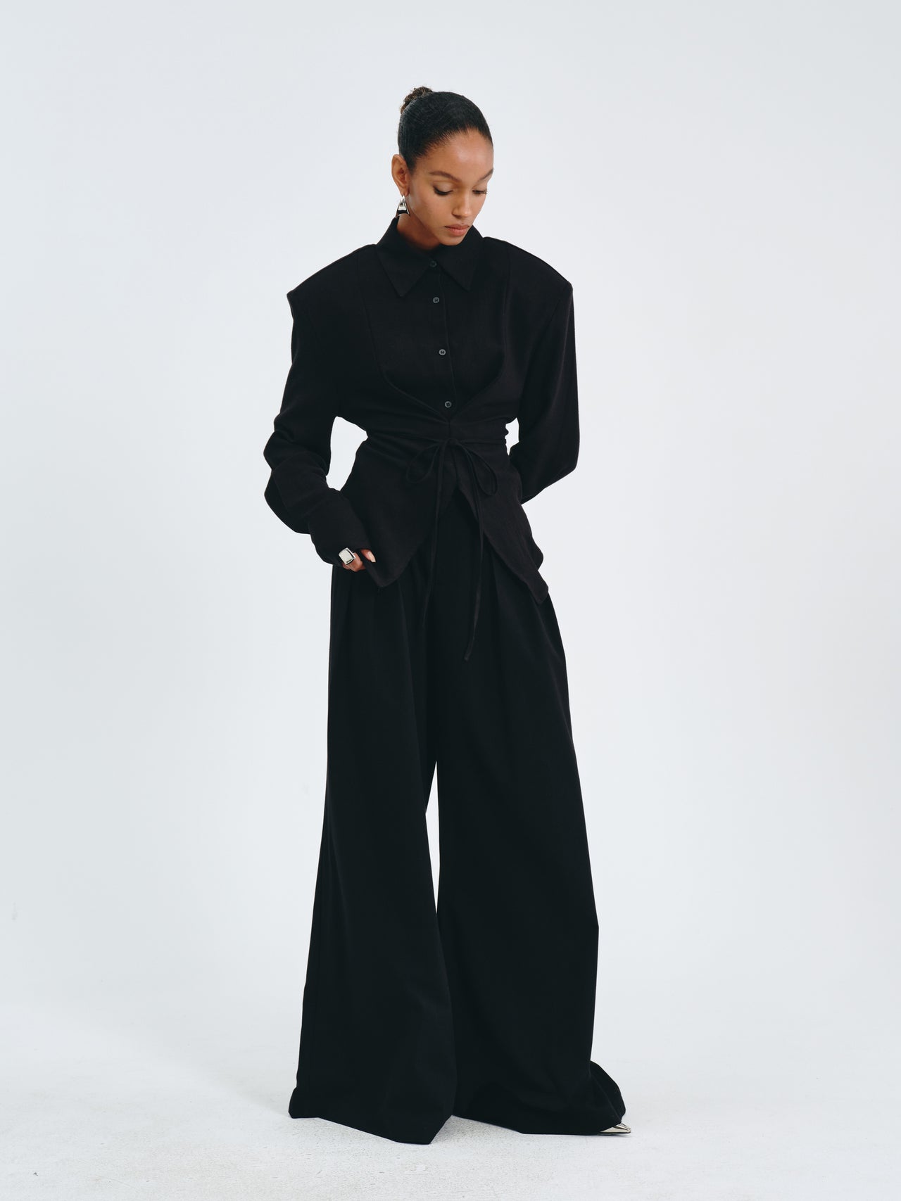 Western Tie-Front Shirt
