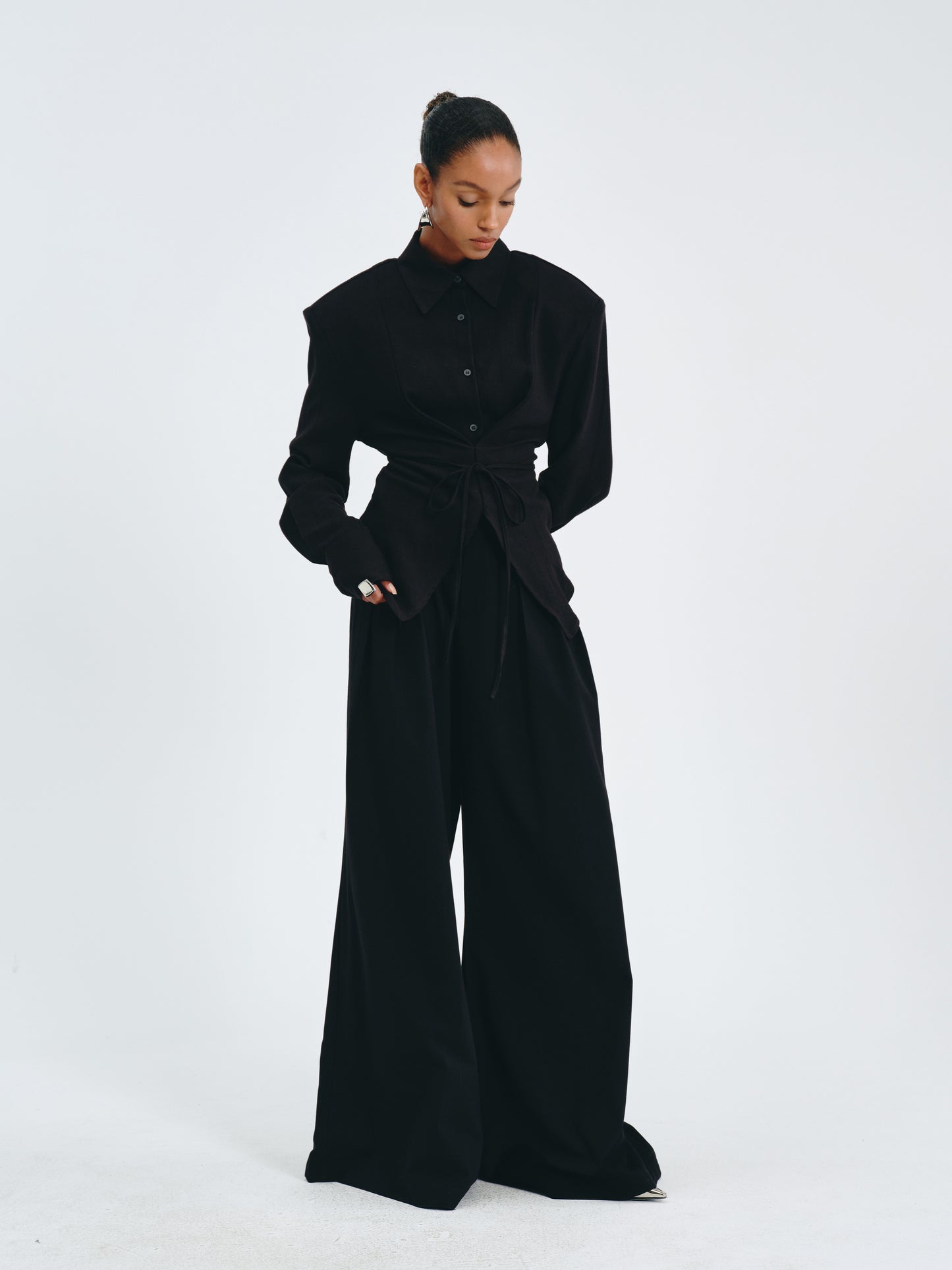 Western Tie-Front Shirt