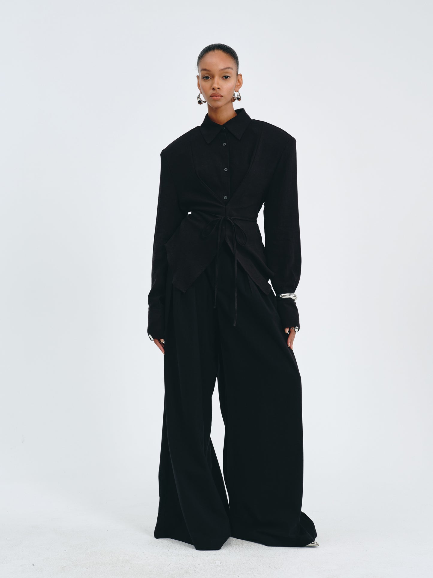 Western Tie-Front Shirt
