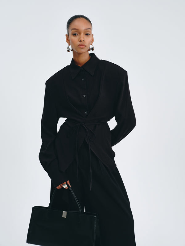 Western Tie-Front Shirt