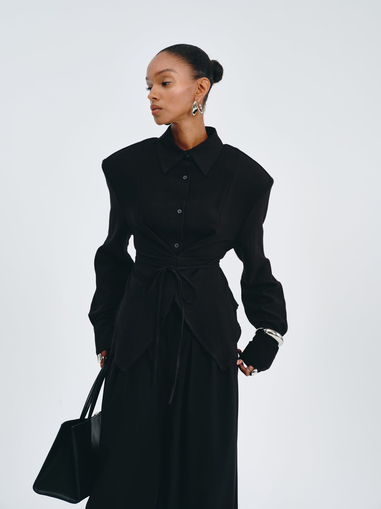 Western Tie-Front Shirt