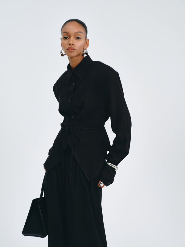 Western Tie-Front Shirt