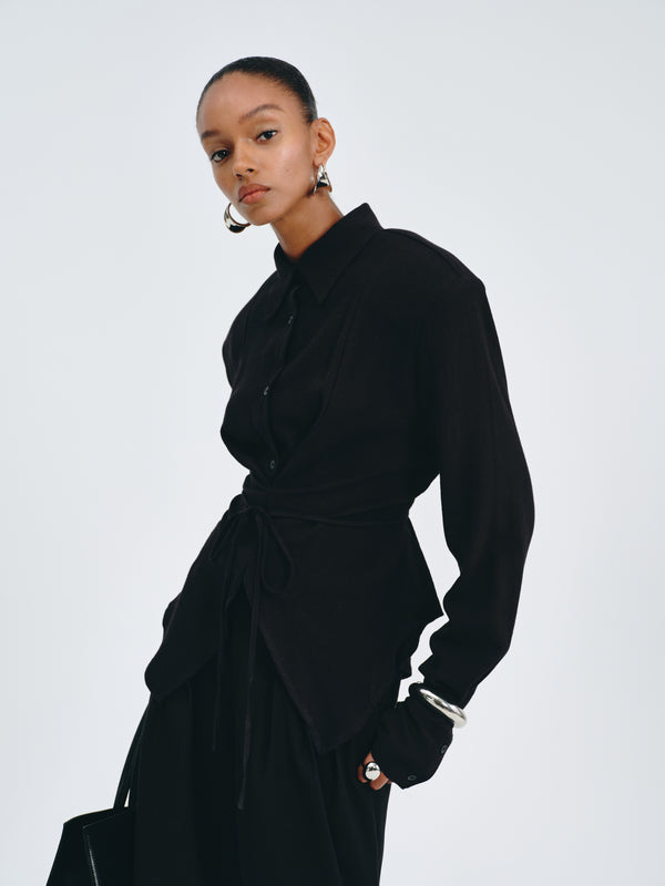 Western Tie-Front Shirt