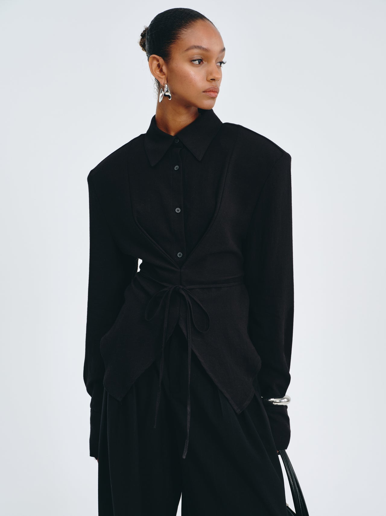Western Tie-Front Shirt