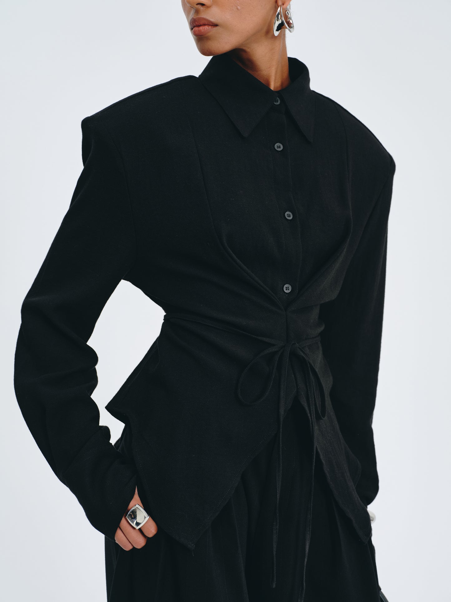 Western Tie-Front Shirt