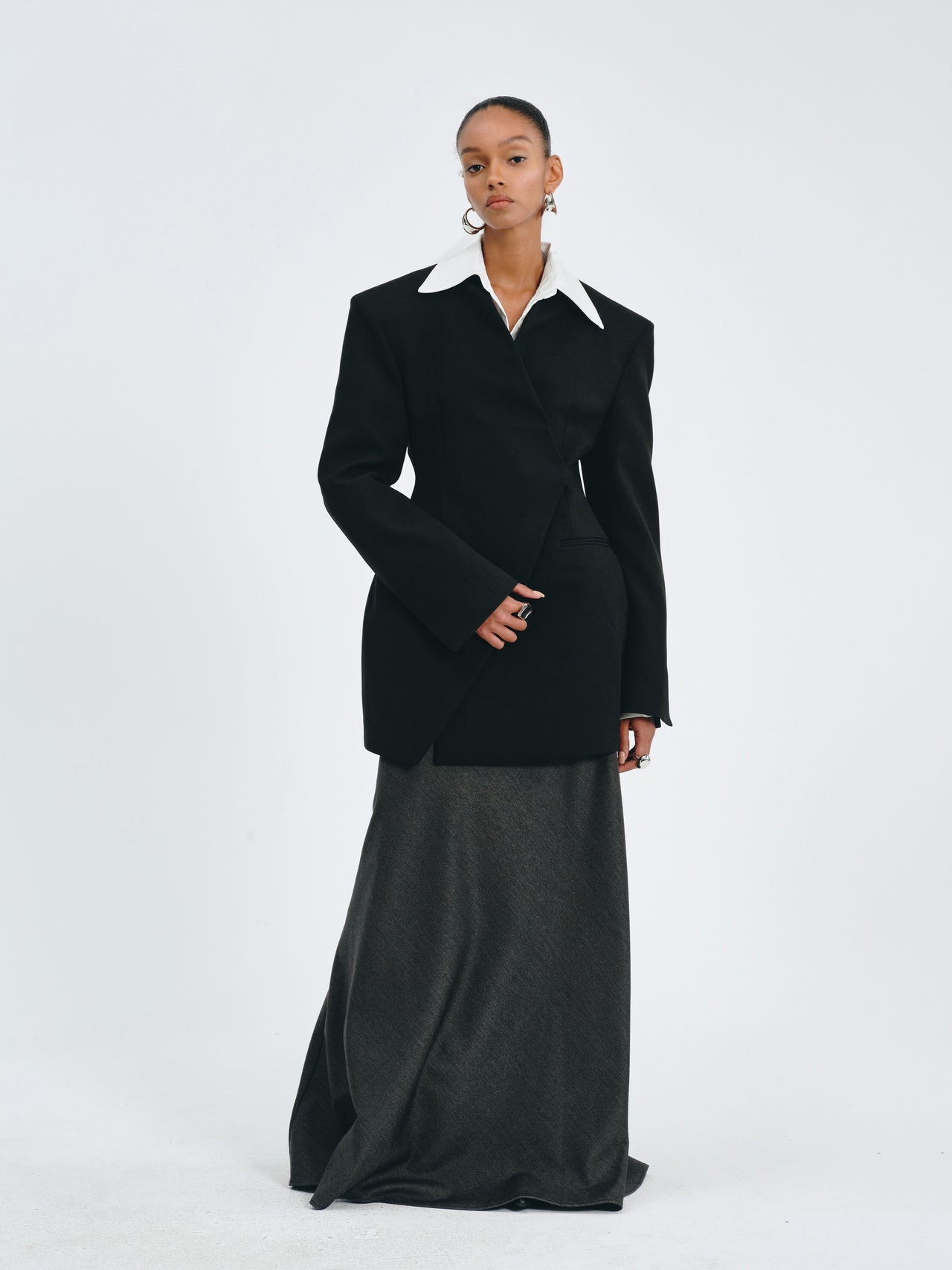 Sculpt Wrap Blazer