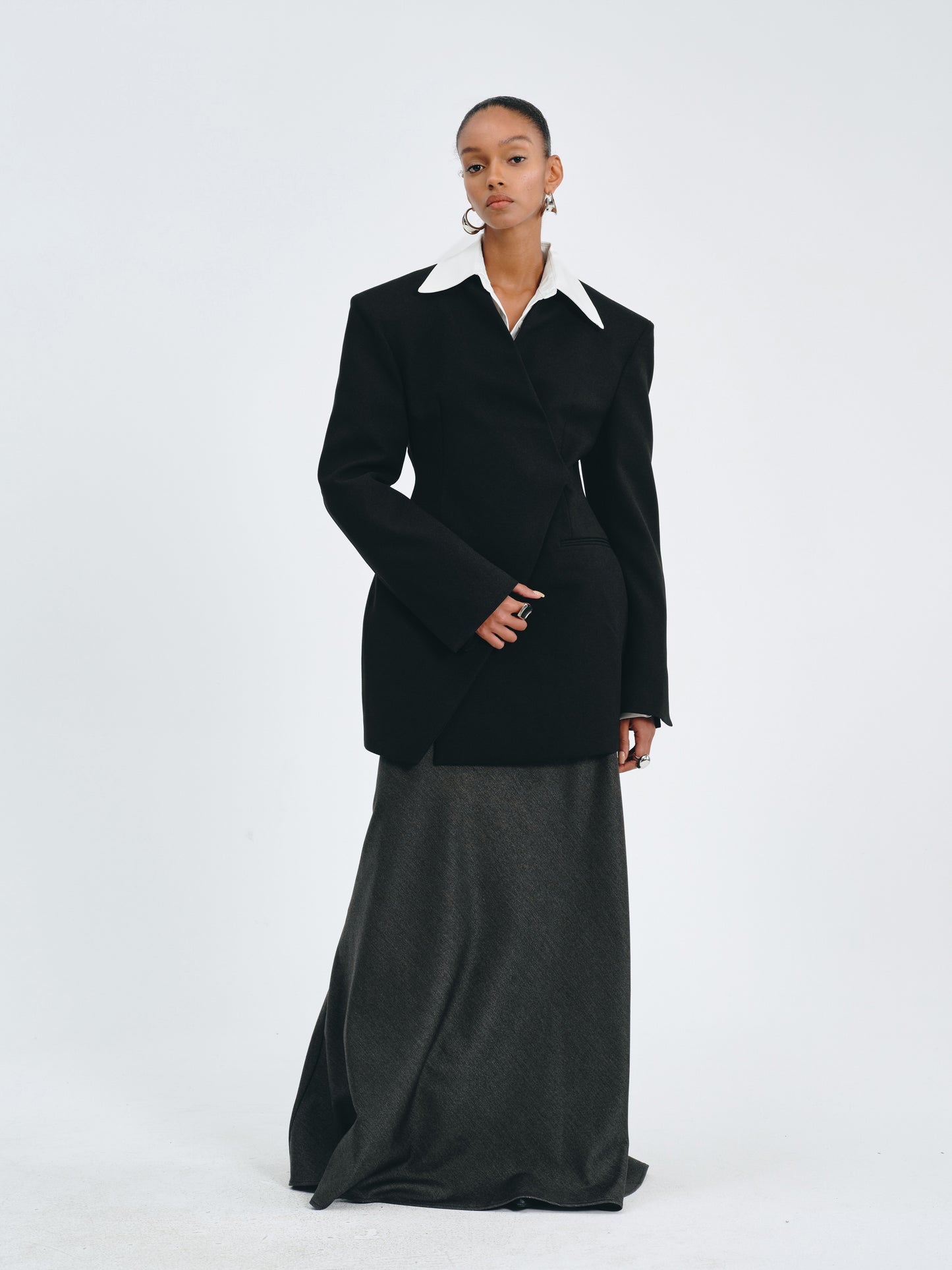Sculpt Wrap Blazer
