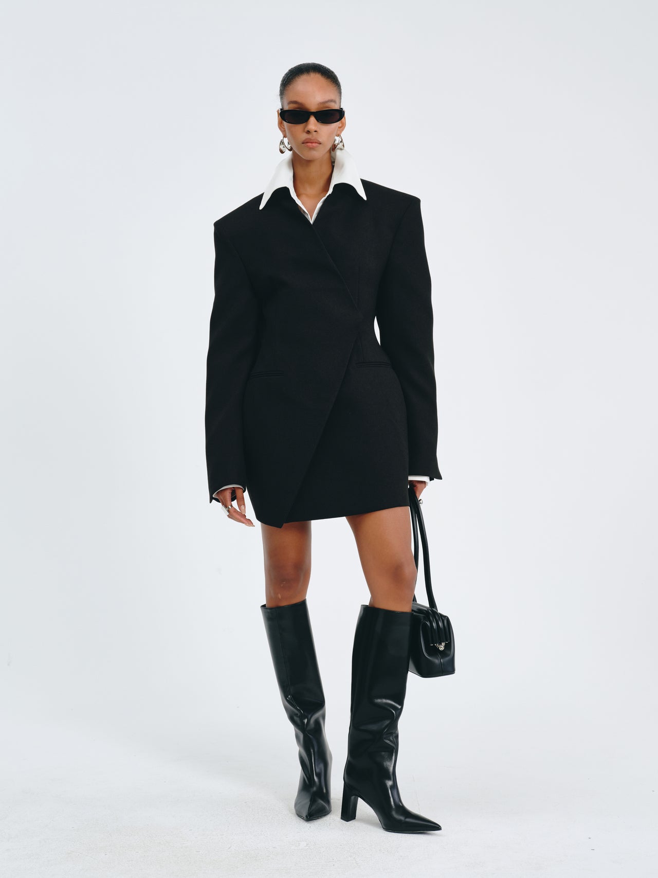 Sculpt Wrap Blazer