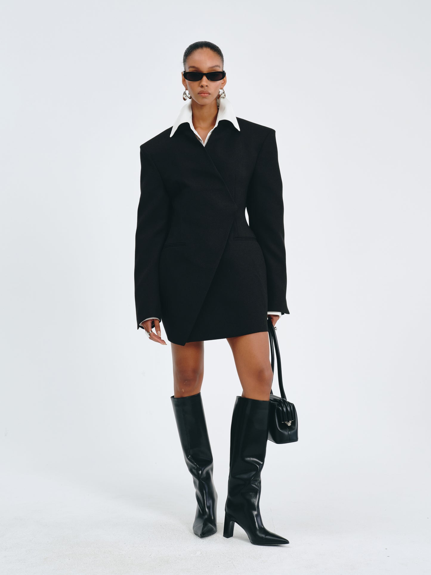 Sculpt Wrap Blazer