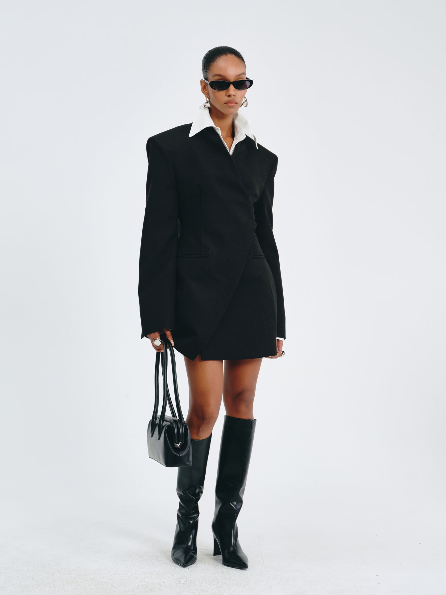 Sculpt Wrap Blazer