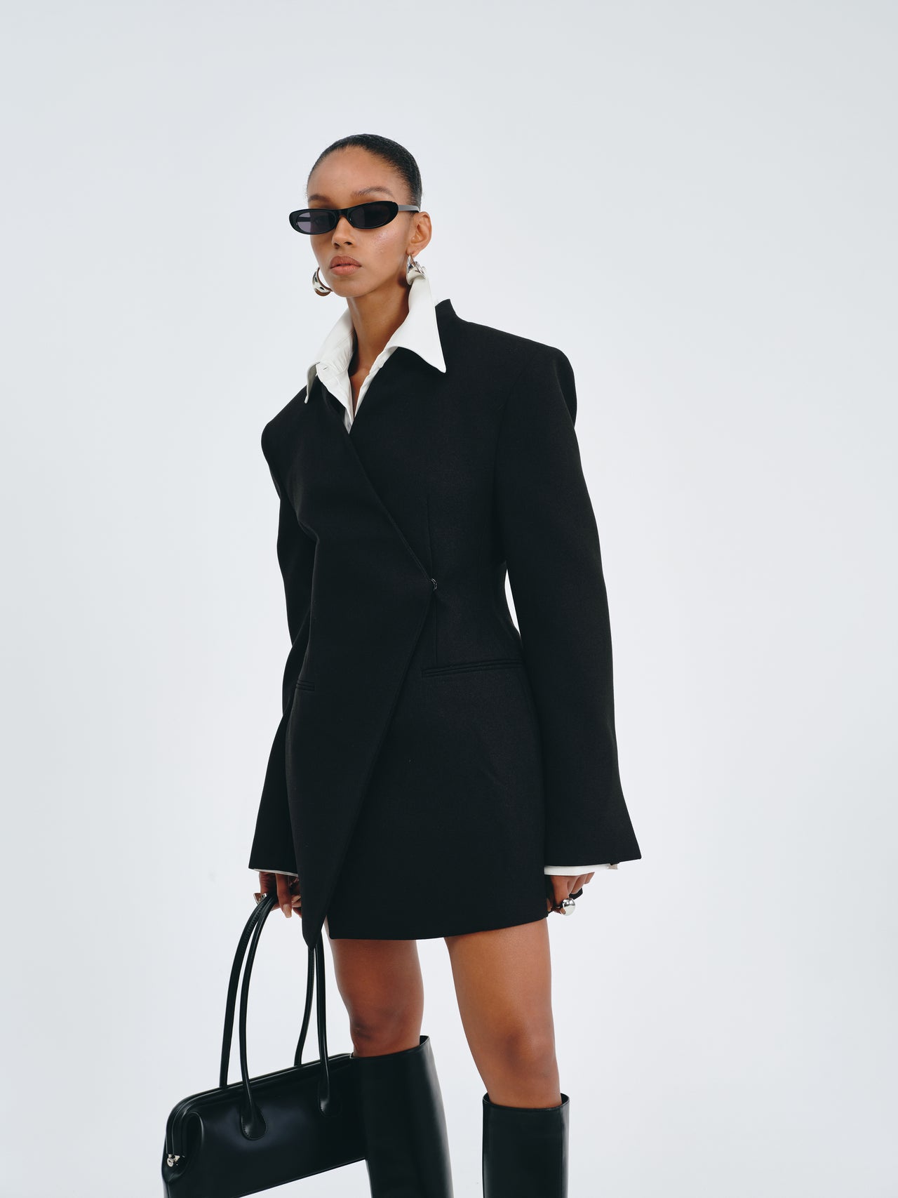 Sculpt Wrap Blazer