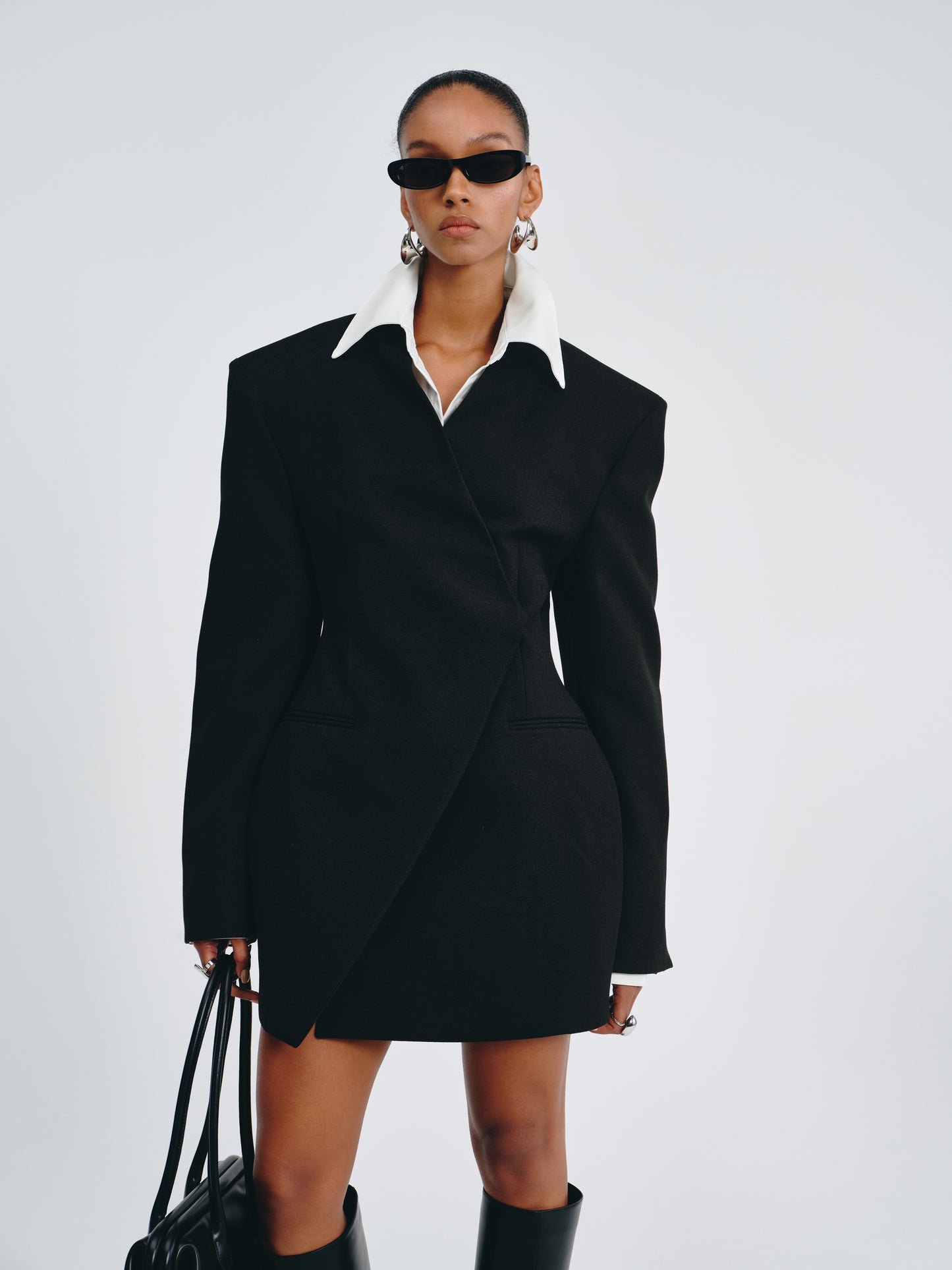 Sculpt Wrap Blazer