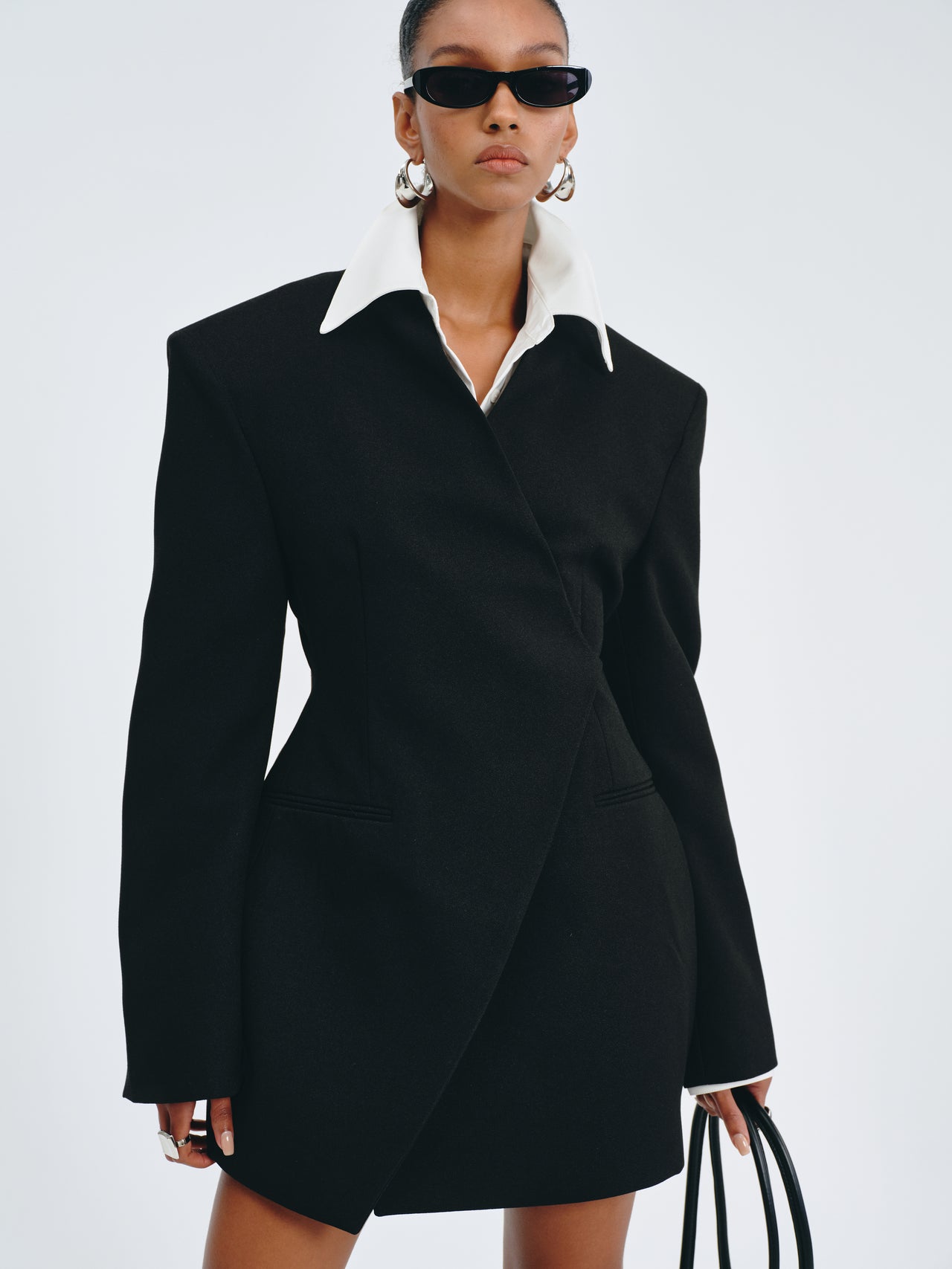 Sculpt Wrap Blazer