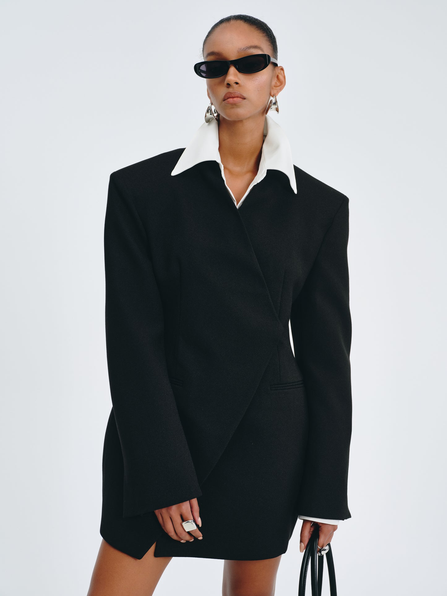 Sculpt Wrap Blazer