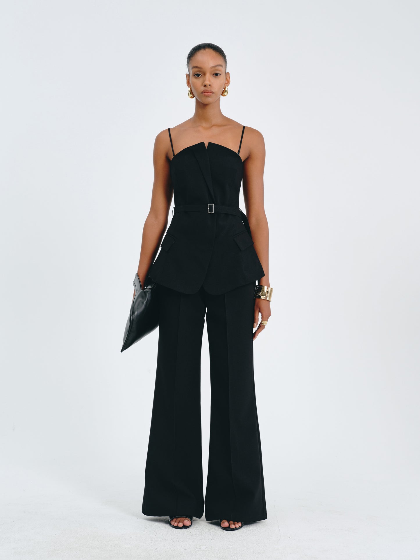 Tailored Flare Trousers