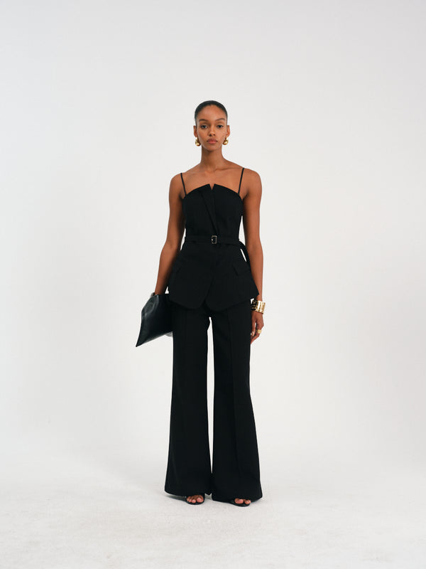 Tailored Flare Trousers