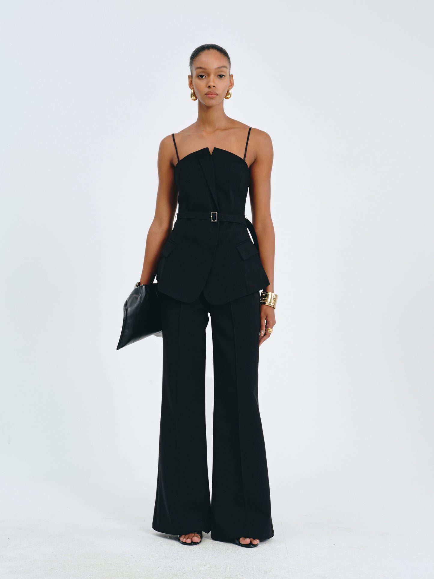 Tailored Flare Trousers