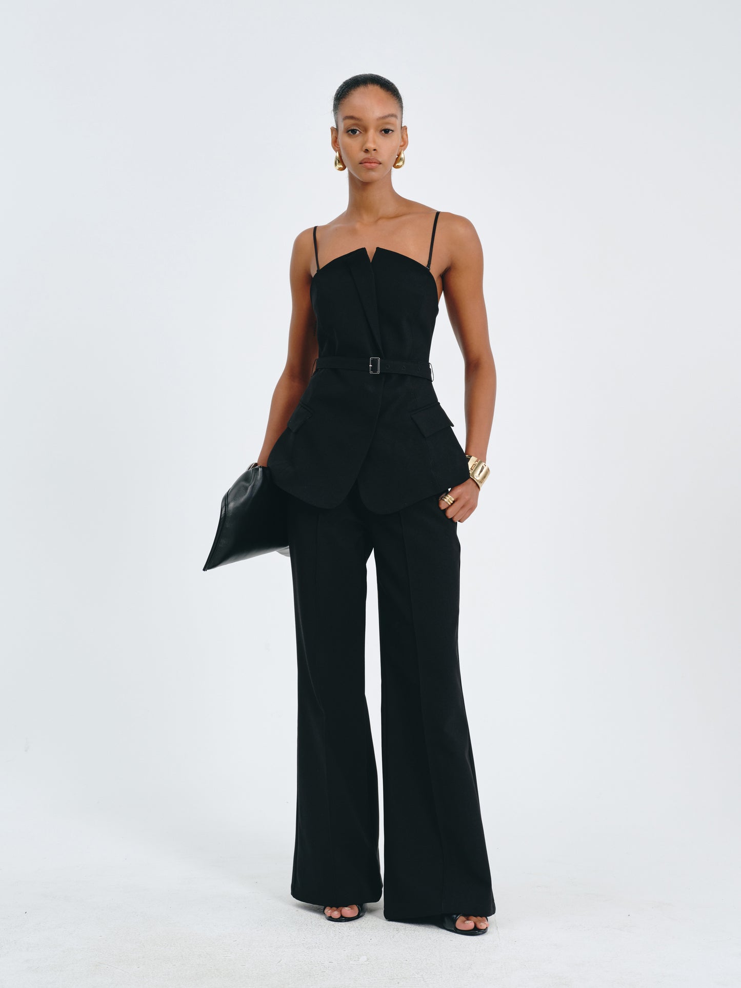 Tailored Flare Trousers
