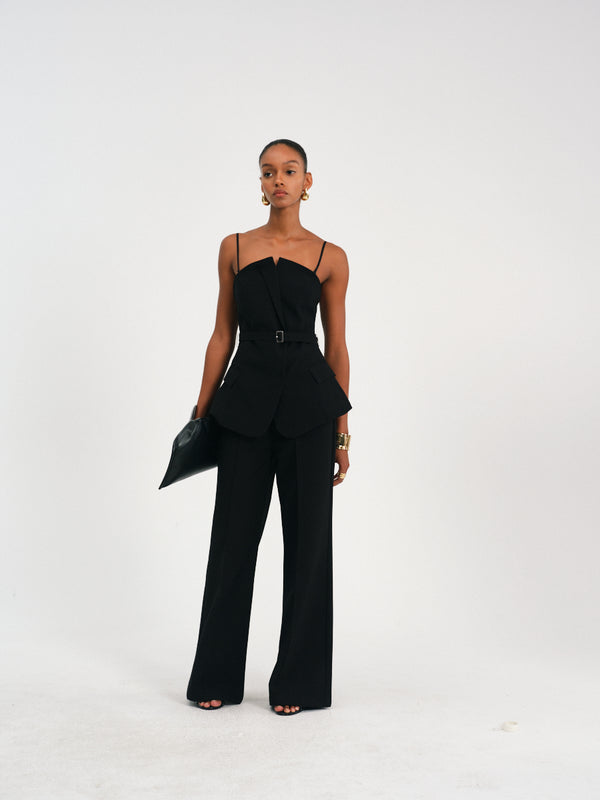 Tailored Flare Trousers